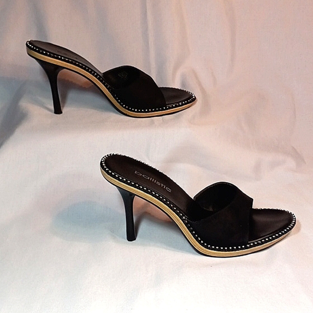 Ballistic  Leather  Slides